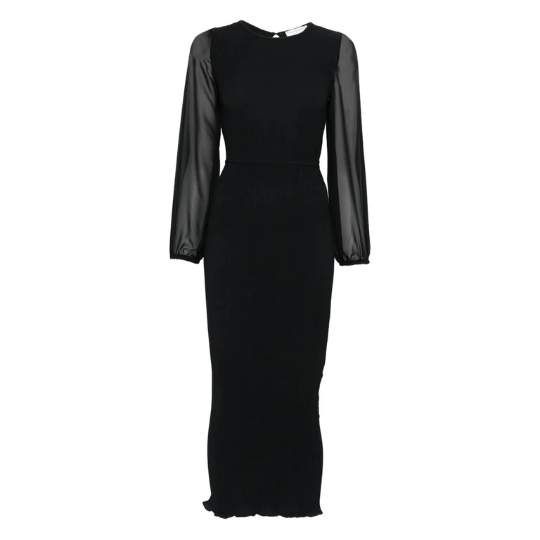 Never Fully Dressed Perrie Sheer Longsleeve Dress
