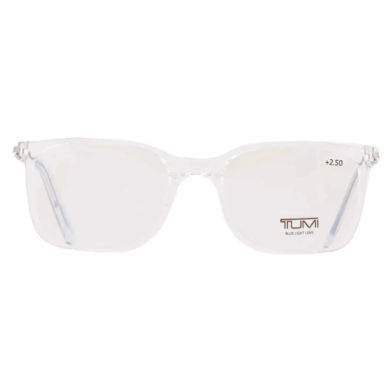 Tumi Reading Square Mens Eyeglasses VTU803 RY25 53 +2.50