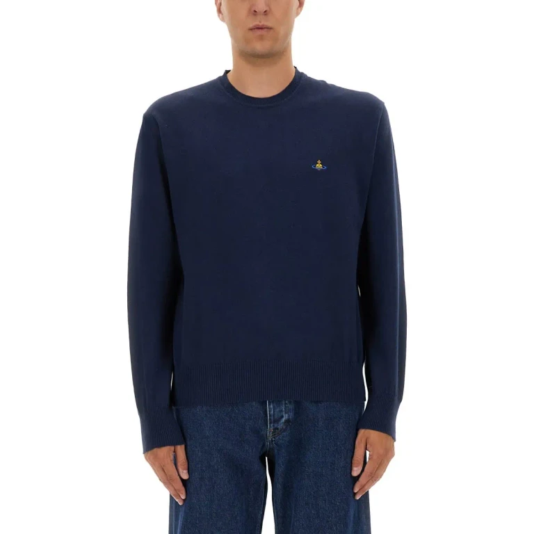 Vivienne Westwood Pull Col Rond - Noir