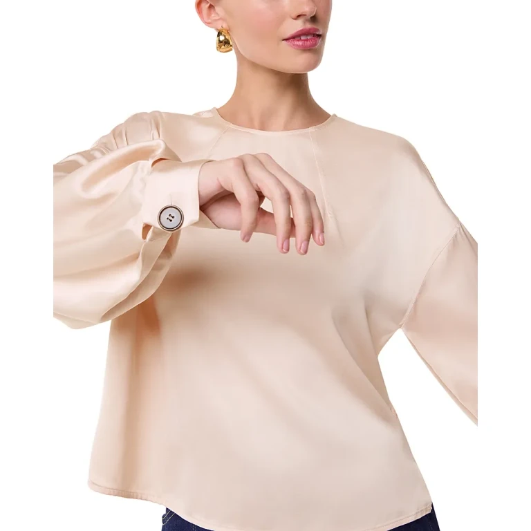 Whistles Demi Satin Blouse