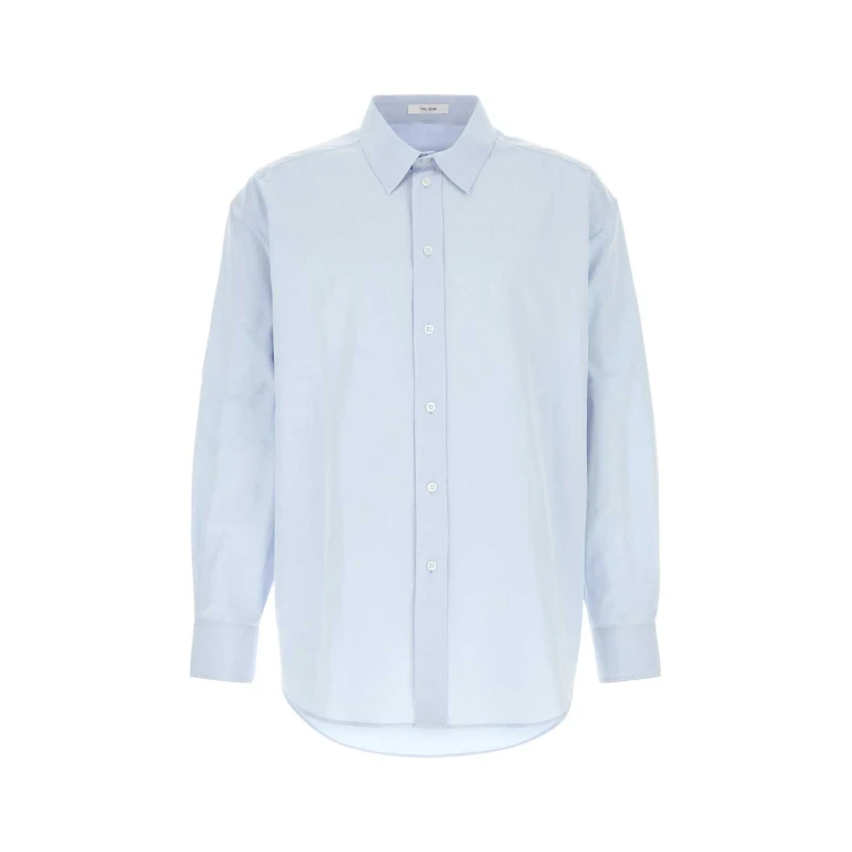 The Row Powder Blue Poplin Granada Shirt