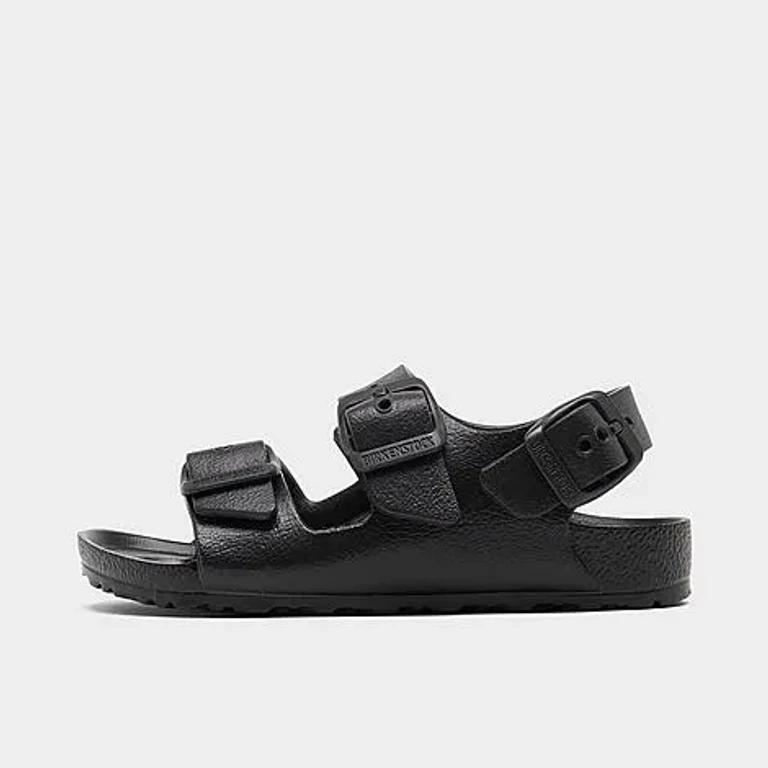 Birkenstock Kids Toddler Milano Essentials EVA Sandals in Black Size: 24