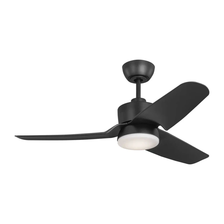 Midnight Black 44" Ceiling Fan from the Colgin 44 LED Collection