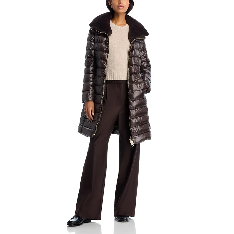 Herno Ultralight Fitted A Line Coat