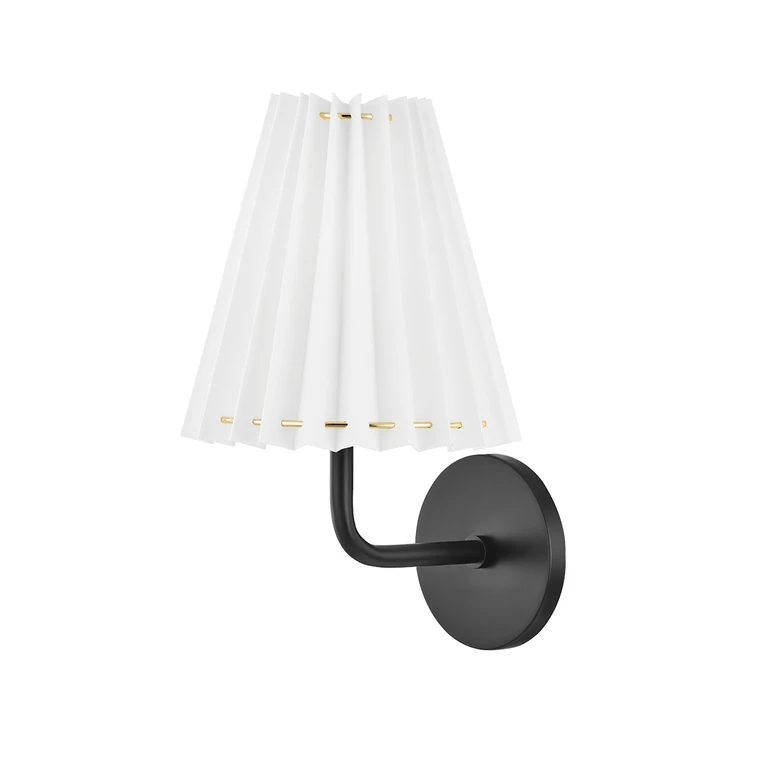 Soft Black LED Wall Sconce from the Demi Collection