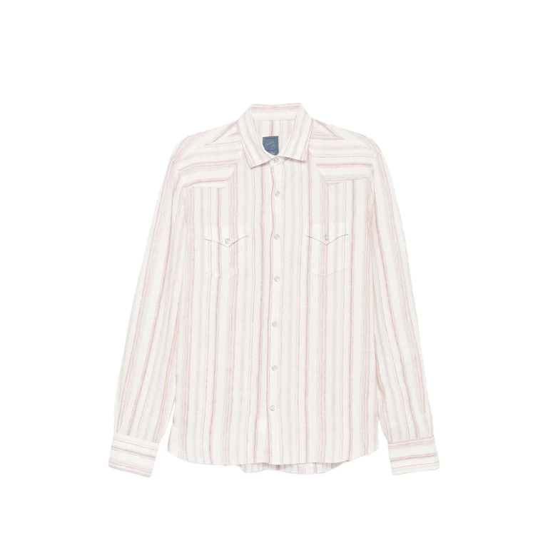 Barba Striped Pocket Shirt