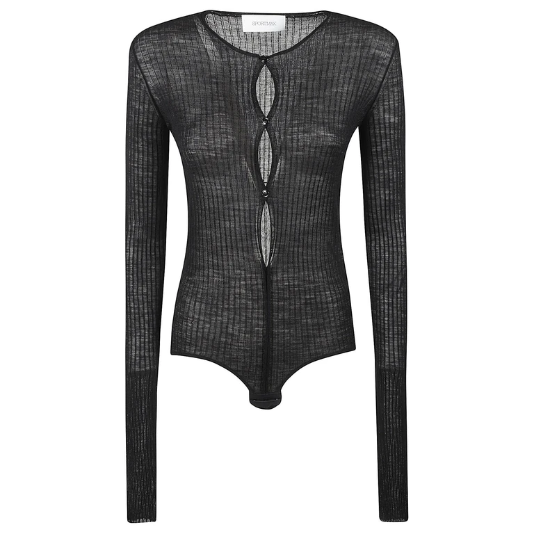 SportMax Dinar Ribbed Bodysuit