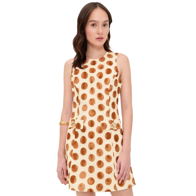 Cara Cara Posie Dress Celeste Spot Ginger 00