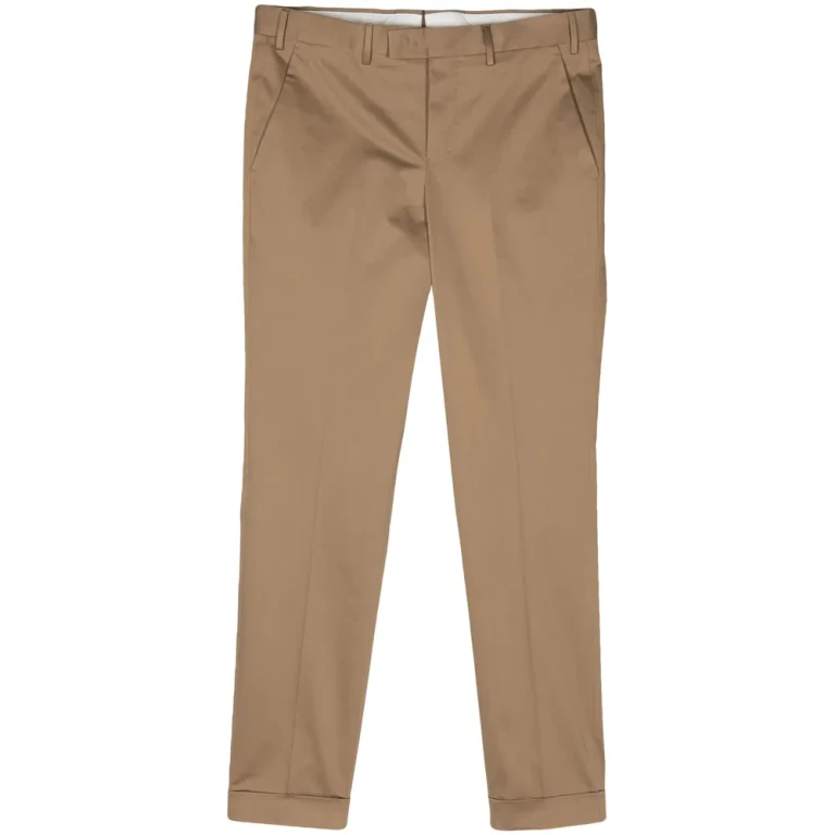 Pt Torino Mid-rise Tapered Trousers