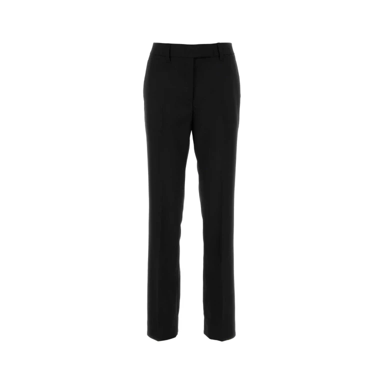 Prada Black Wool Blend Pant