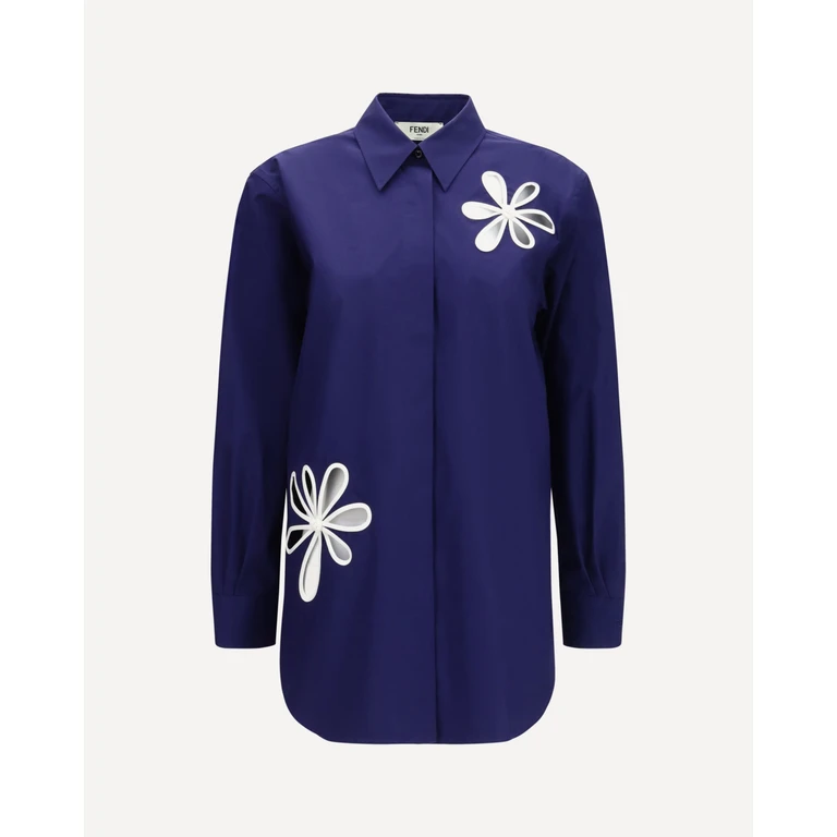 FENDI Ajour motif Shirt Female 40