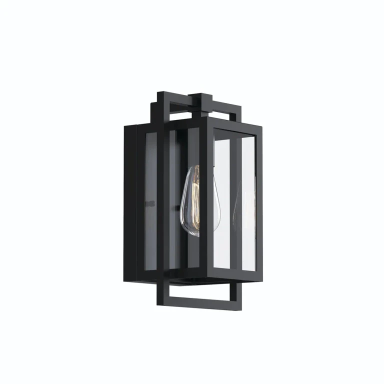 Goson 12" Outdoor Light in Black