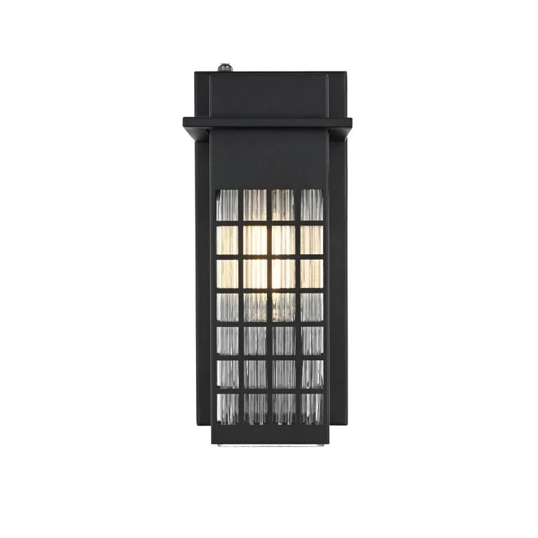 Black Outdoor Wall Sconce from the Palmer Collection