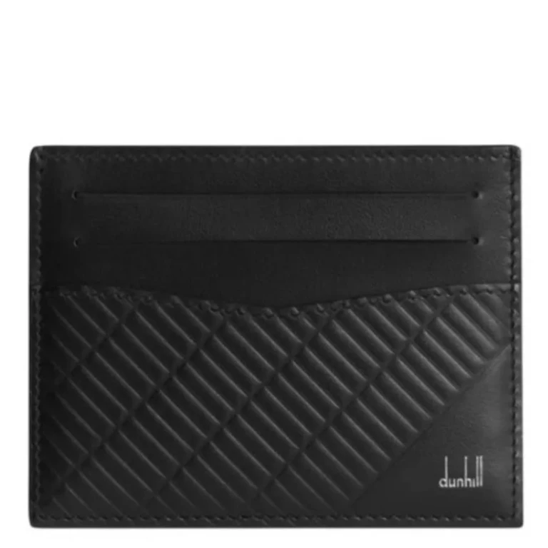 Dunhill Contour Leather Card Case