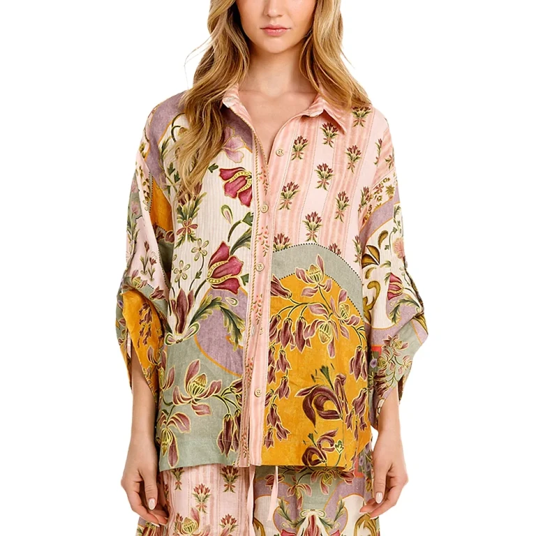 Agua Bendita Chrissy Aura Shirt Cover-Up