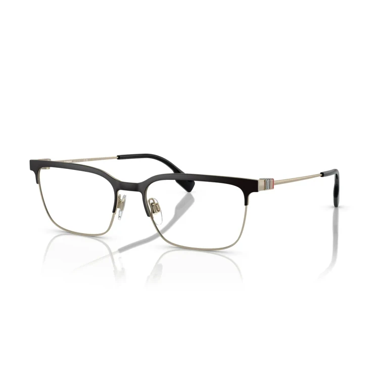 Burberry Demo Square Mens Eyeglasses BE1375 1109 56