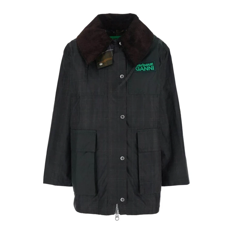 Ganni Veste Casual - Marron