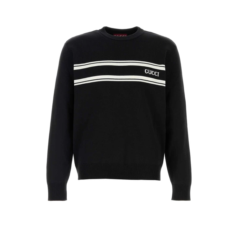 Gucci Black Silk Blend Sweater