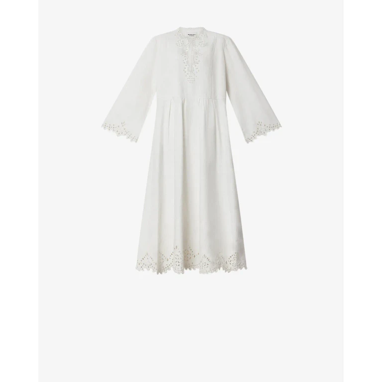 Robe Tianny - Femme - Blanc - Taille 34 - Marant Étoile