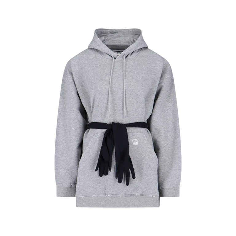 MM6 Maison Margiela Dresses Grey Cotton - Women