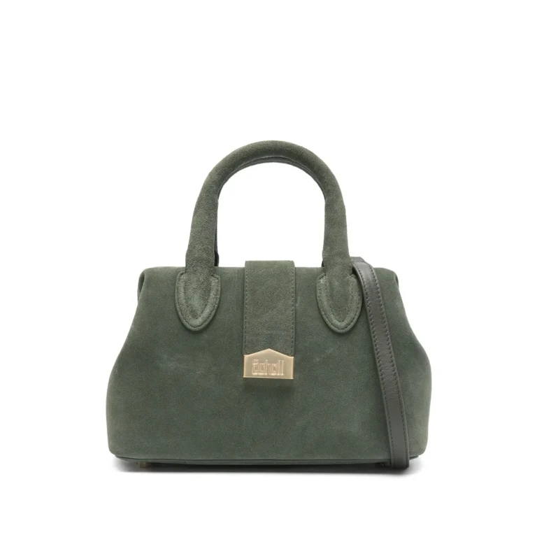 Schell Suede Top-handles Tote Bag