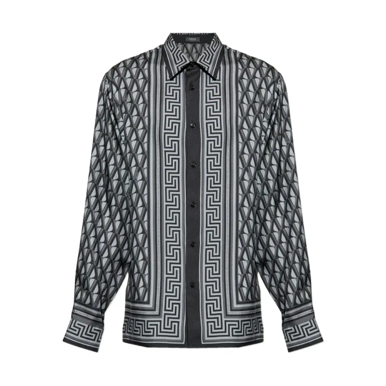 Versace Geometric Print Shirt