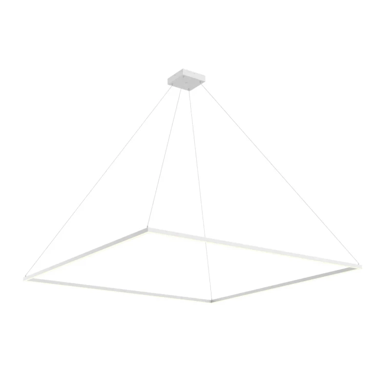 White LED Pendant from the Piazza Collection