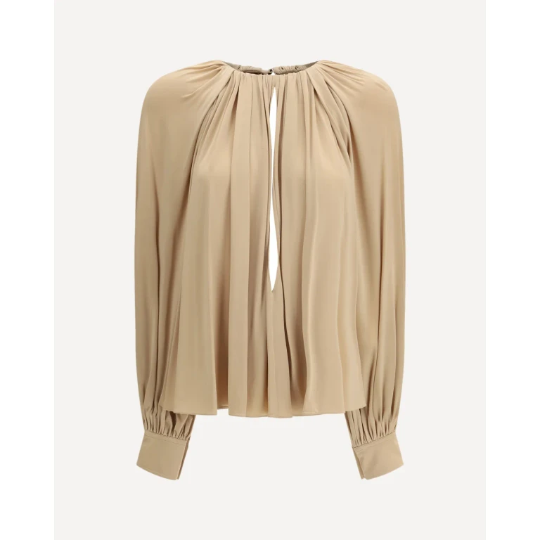 Blusa Ferragamo con espalda abierta para mujer talla 40