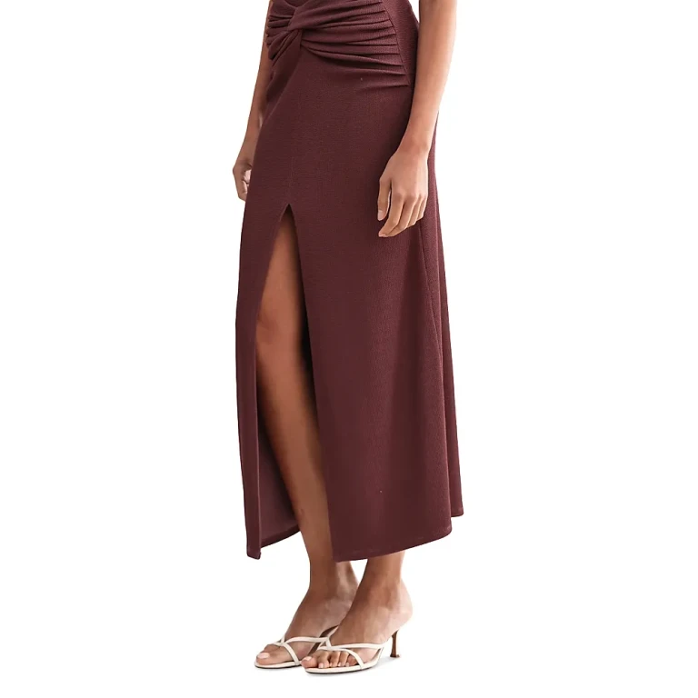 PatBO Merian Knit Maxi Cover-Up Skirt