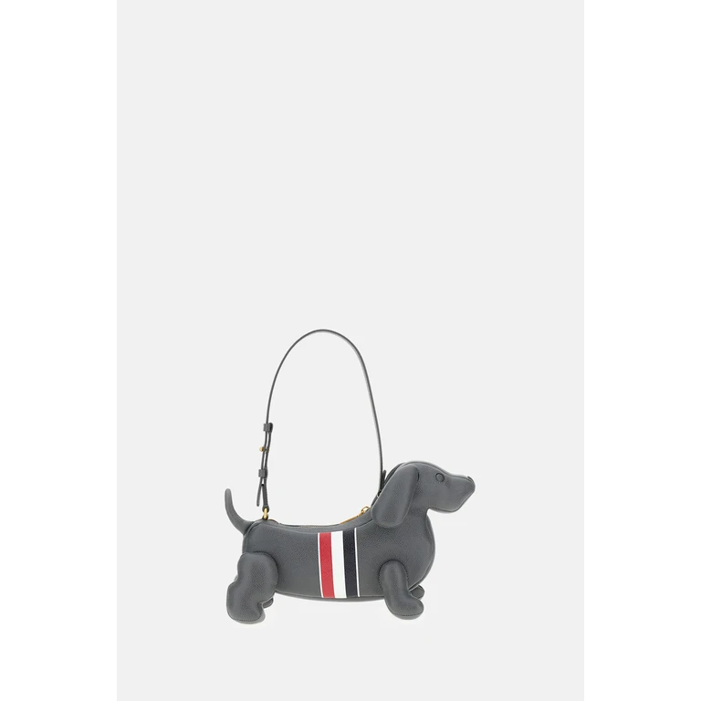 Thom Browne Bags Grey Calf Leather - Women