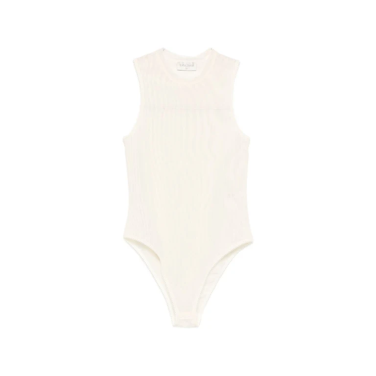 Forte Forte Forte Top Beige Polyester Elastane - Women