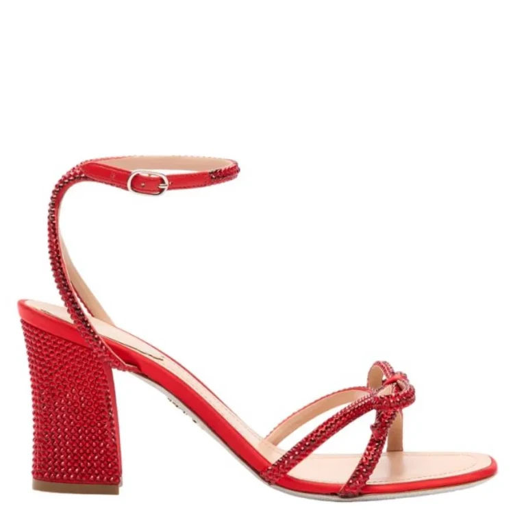Nicole 80 Block-Heel Sandals