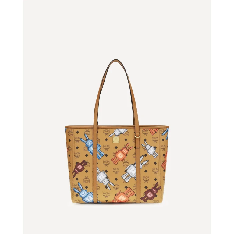MCM Toni Tote Bag van bedrukt canvas