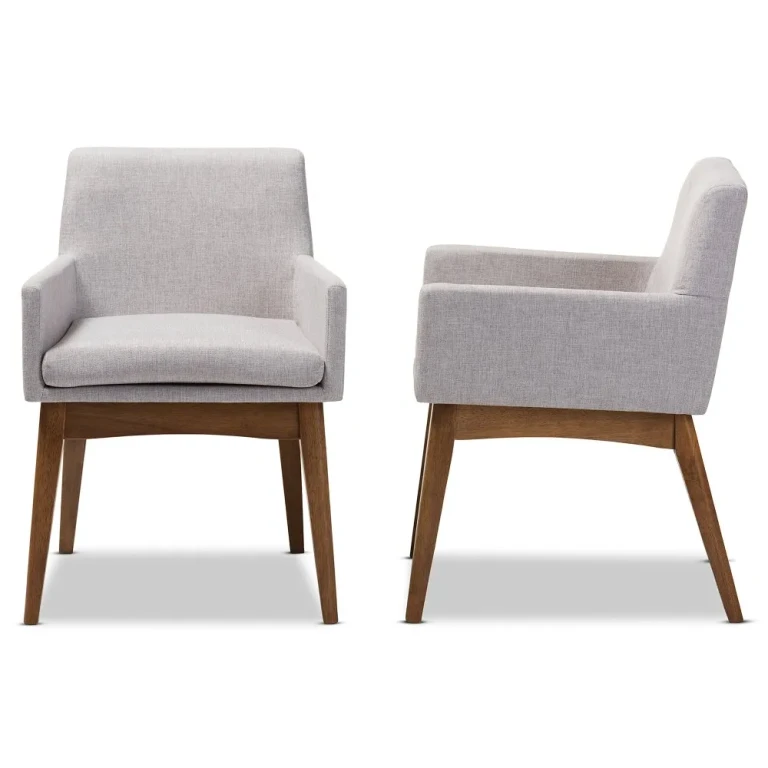 Nexus Greige Dining Room Armchair (Set of 2)