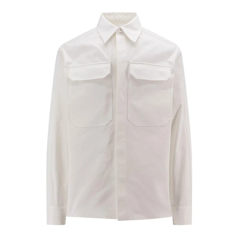 Jil Sander Herrenhemd Blau