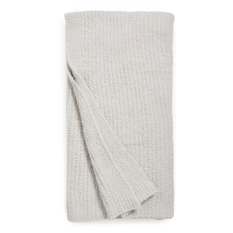 Barefoot Dreams CozyChic Ribbed Throw Carbon One Size