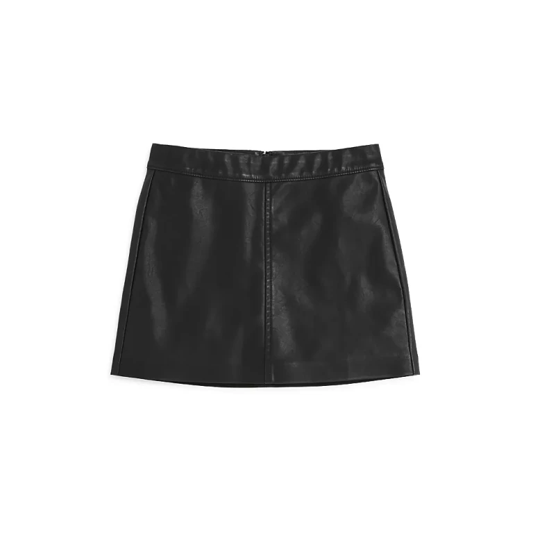 Blanknyc Girls' Faux-Leather Skirt - Big Kid