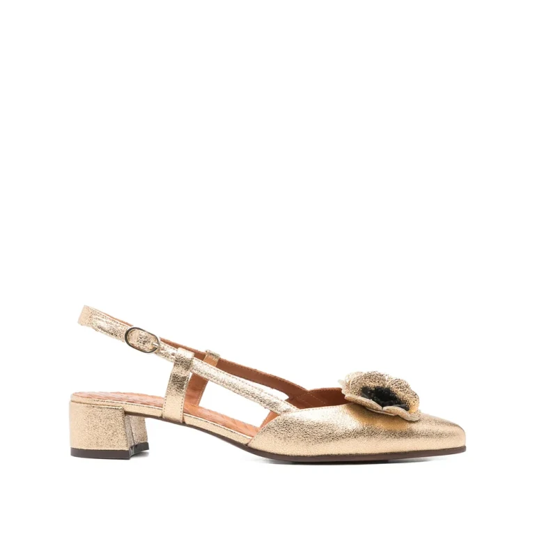 Chie Mihara Flower Heeled Pumps