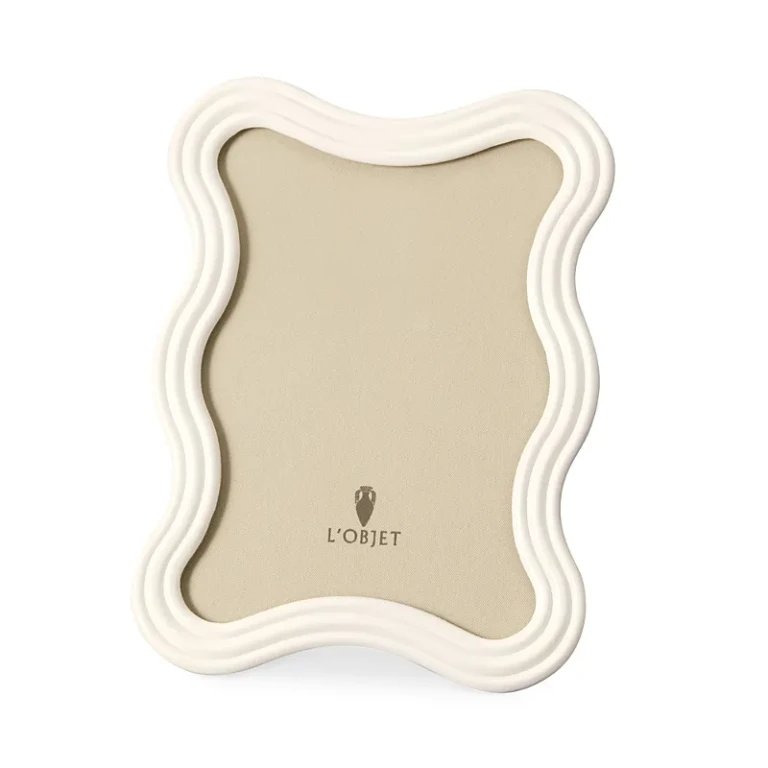 L'Objet Ripple Enamel Frame, 5 x 7