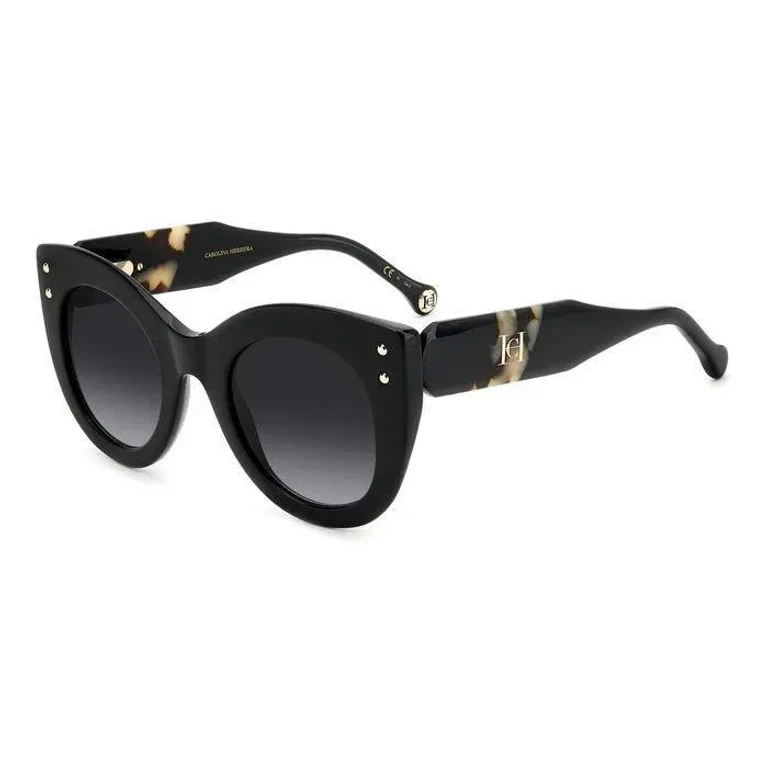 Carolina Herrera Grey Shaded Cat Eye Ladies Sunglasses HER 0127/S 0WR7/9O 50