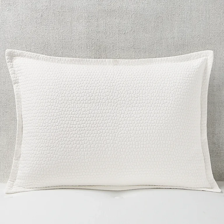 Signature Pebbled Matelasse Standard Sham, Single