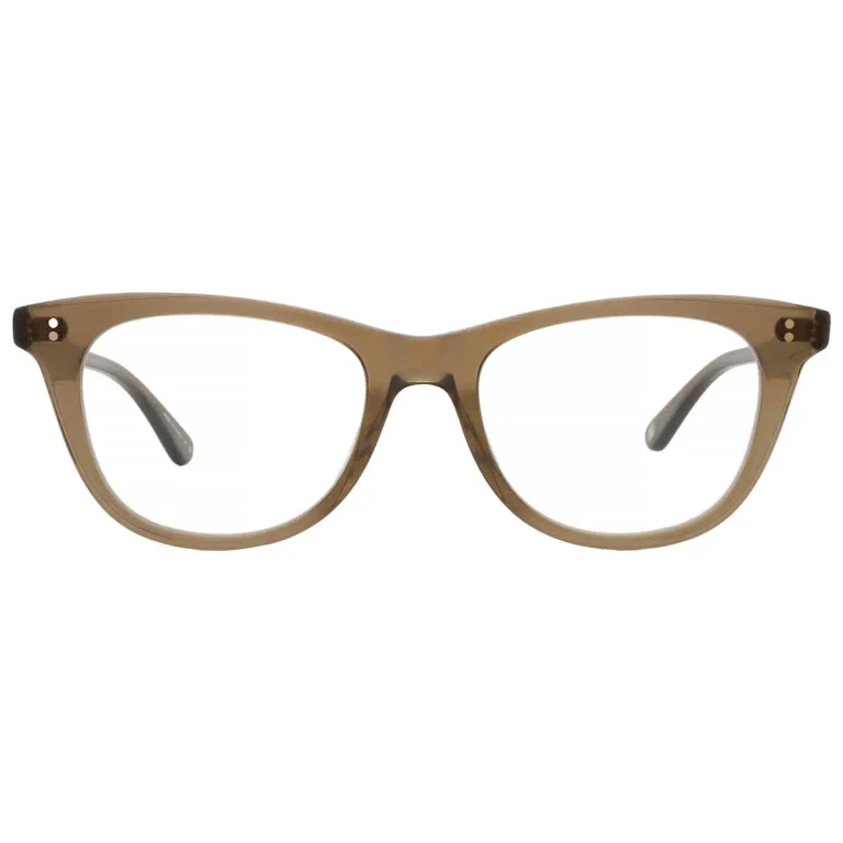 Garrett Leight TIA JANE Demo Cat Eye Ladies Eyeglasses 1122 OLIO 47