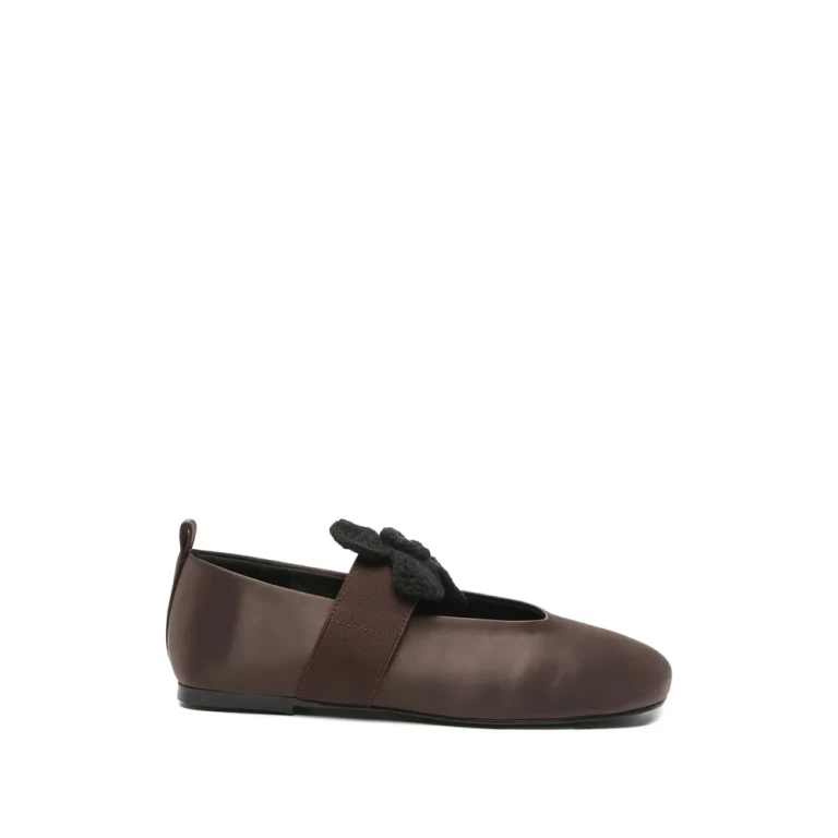 Stine Goya Flower Strap Ballet Flats