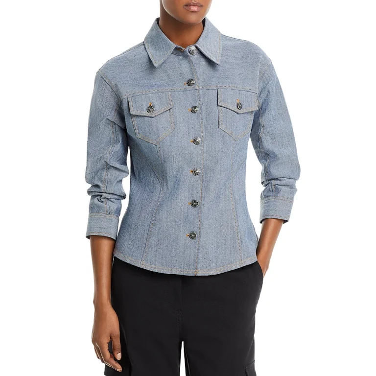 Cinq a Sept Denim Shirt Jacket