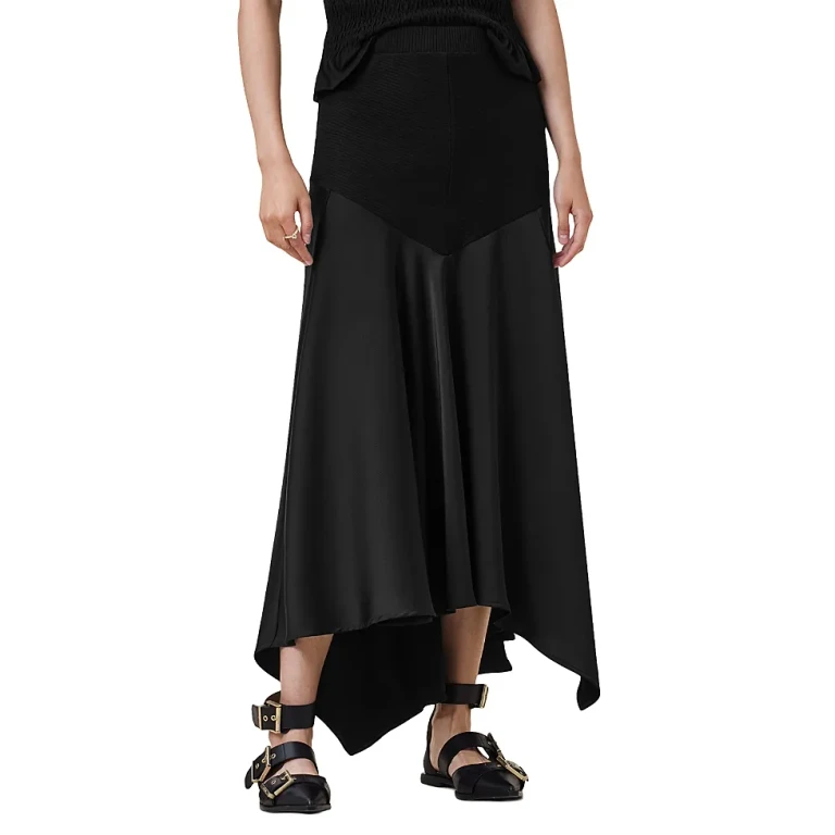 Allsaints Pia Satin Skirt