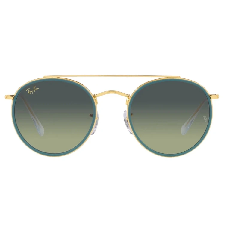 Ray Ban Green Vintage Round Unisex Sunglasses RB3647N 9235BH 51
