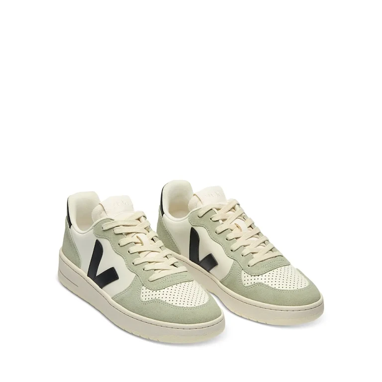 Veja Men's V-10 Low Top Leather Sneakers