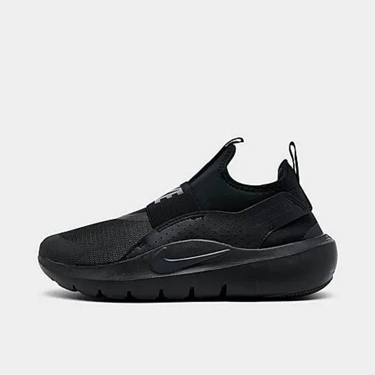 Nike Big Kids Flex Runner 4 Running Shoes in Midnight Navy/Blue Void/Black Size: 3.5
