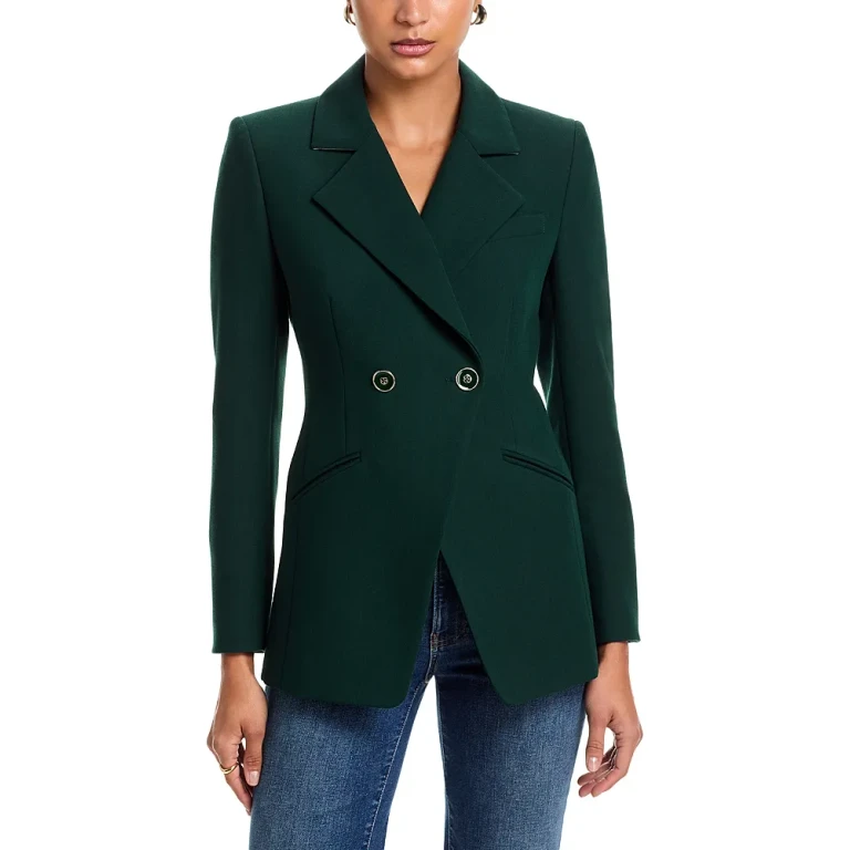 Veronica Beard Amos Dickey Double Breasted Jacket