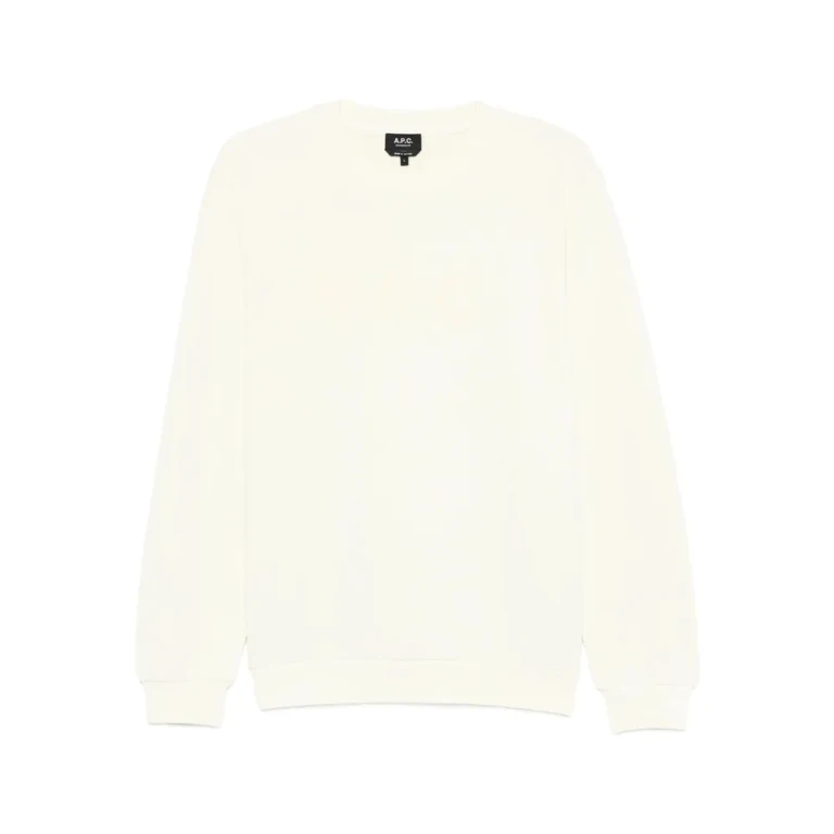 A. p.c. Logo Crew-neck Sweatshirt